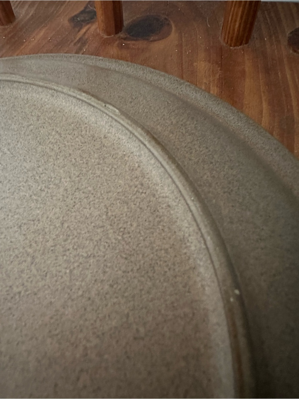 Heath Ceramics Moonstone Rim Plate Blue - Picture 4 of 7